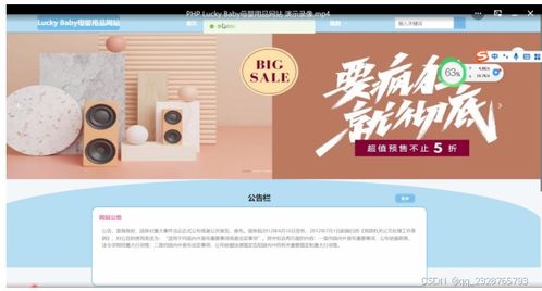計算機畢業設計實戰 Lucky Baby母嬰用品網站全流程開發指南